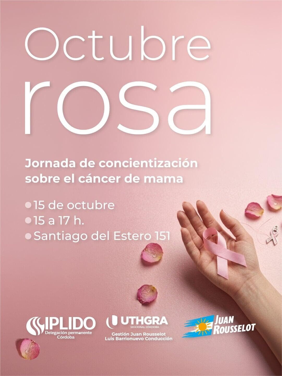 Jornada de concientización sobre el cáncer de mama